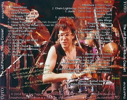 The Jeff Porcaro Tribute Concert